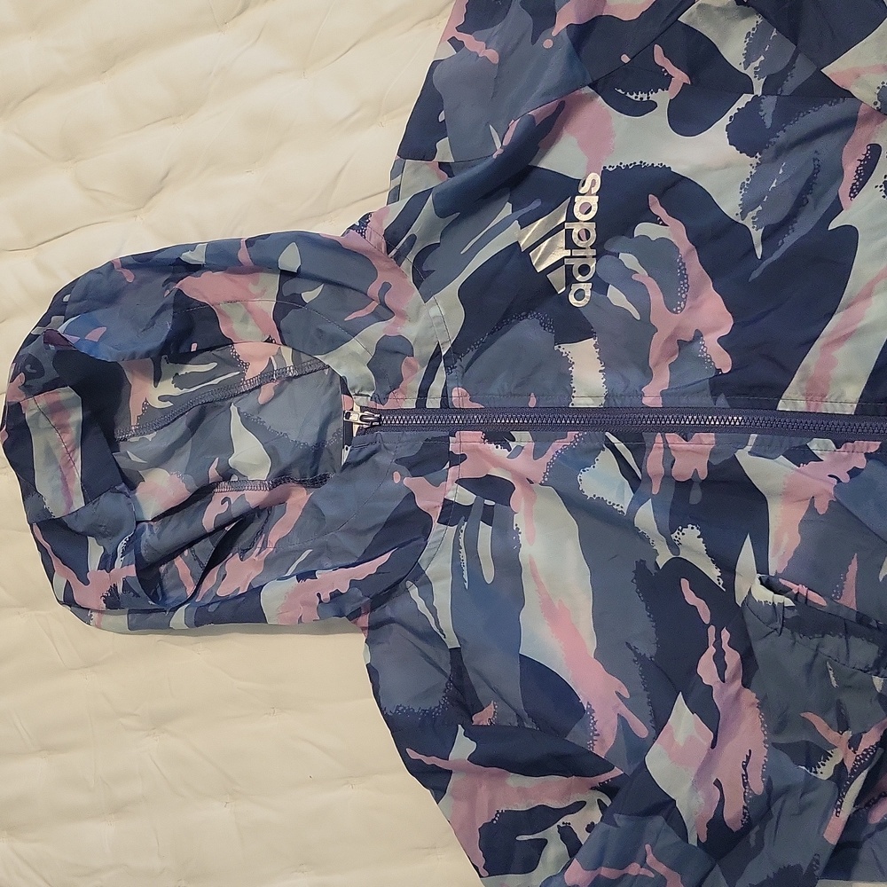 Adidas super light windbreaker jacket